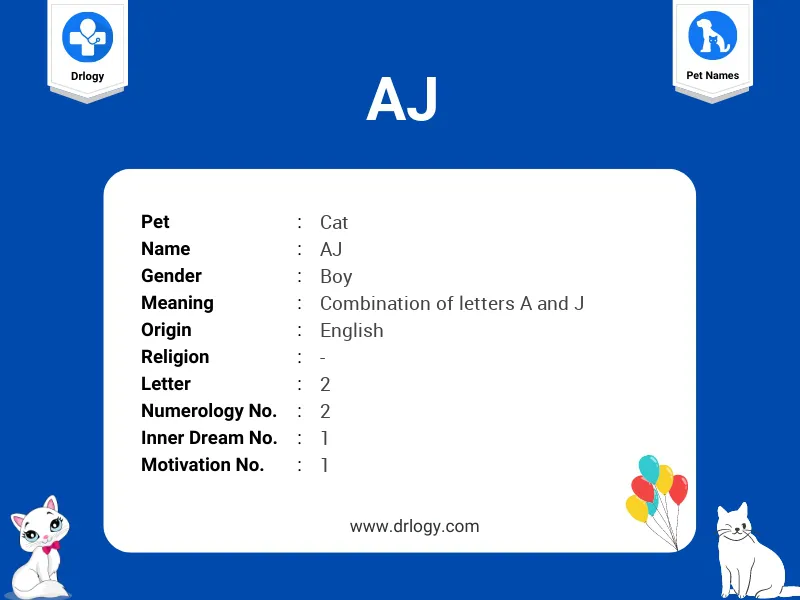 AJ Name Meaning