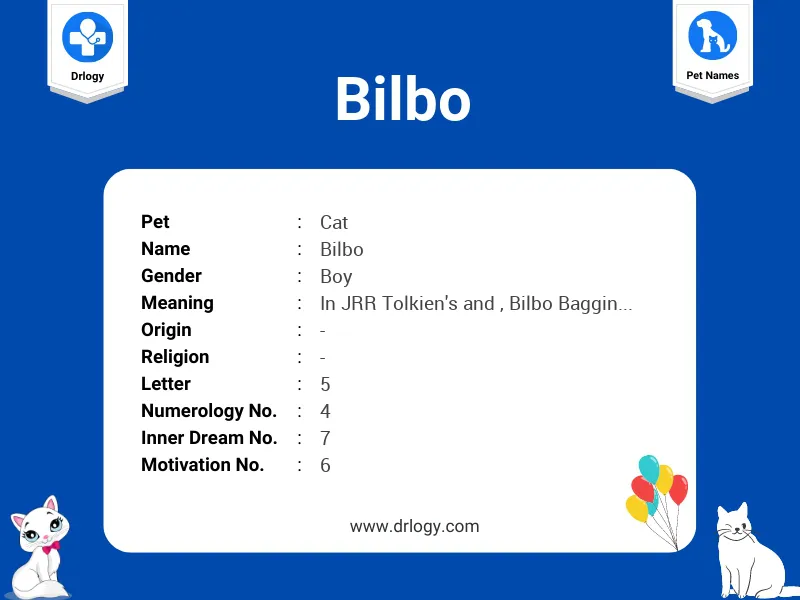 Bilbo Name Meaning