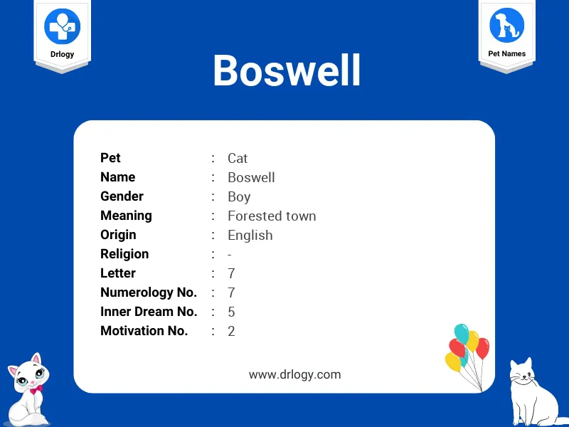 Boswell Name Meaning