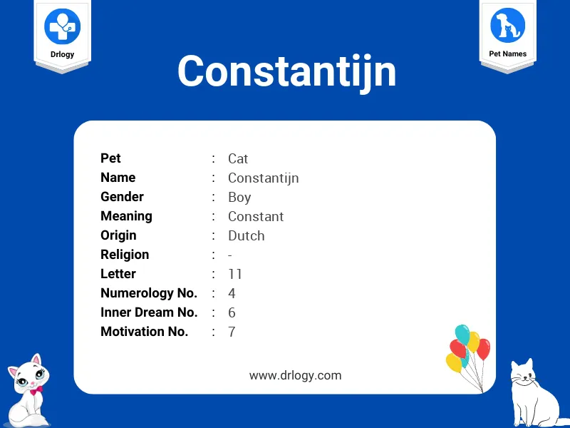 Constantijn Name Meaning