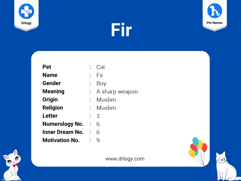 Fir Name Meaning