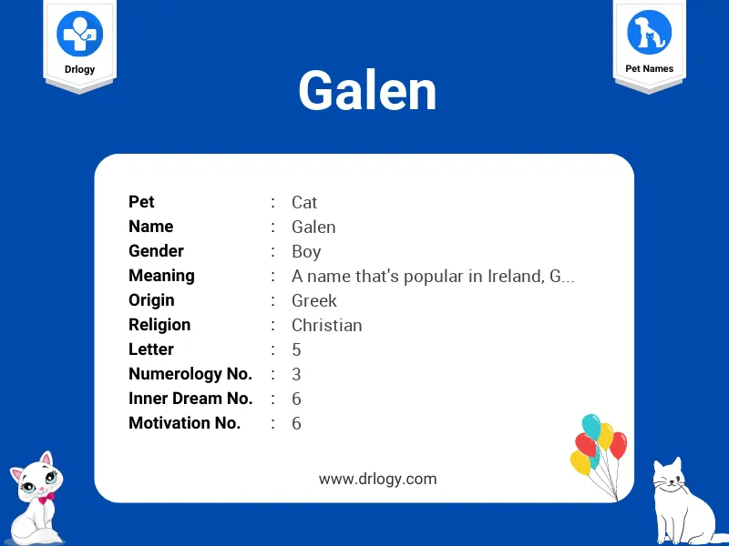 Galen Name Meaning