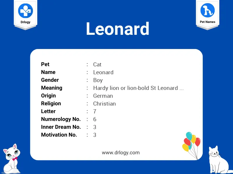 Leonard Name Meaning