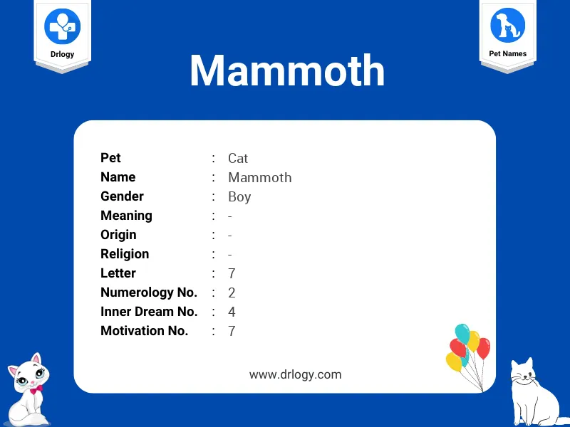 Mammoth Name Meaning