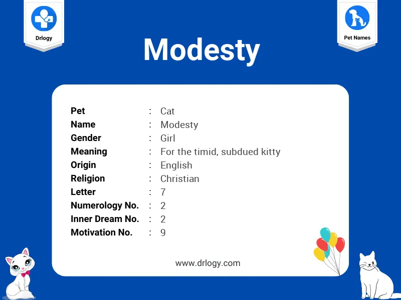 Modesty Name Meaning