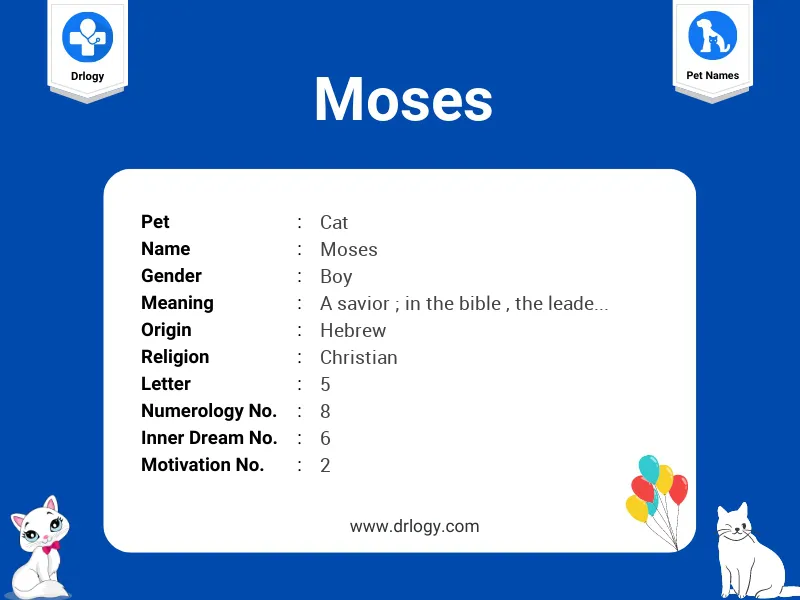 Moses Name Meaning