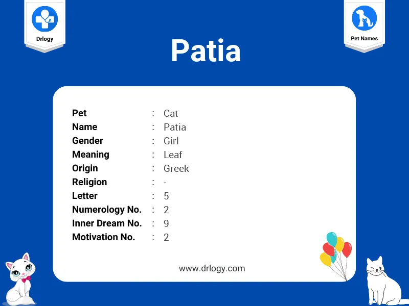 Patia Name Meaning