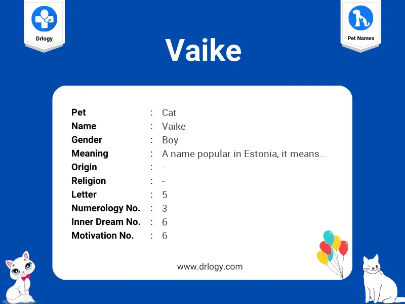 Vaike Name Meaning