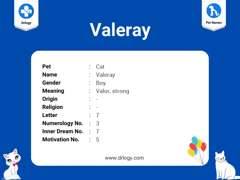 Valeray Name Meaning