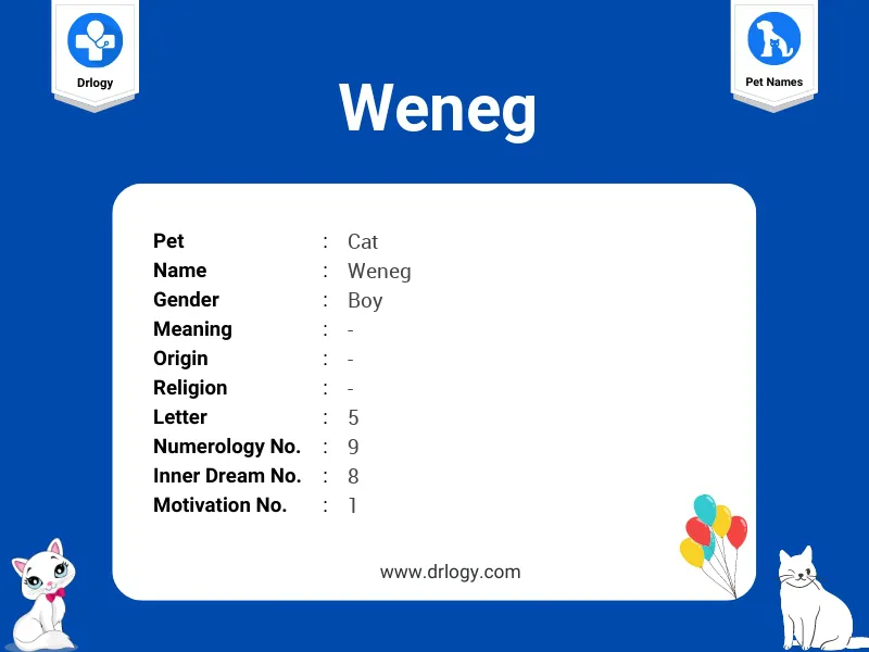 Weneg Name Meaning