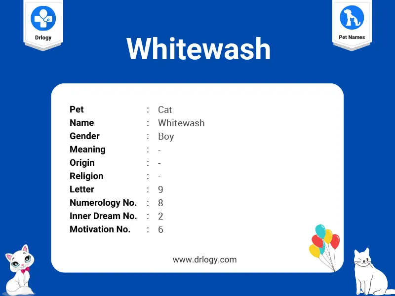 Whitewash Name Meaning