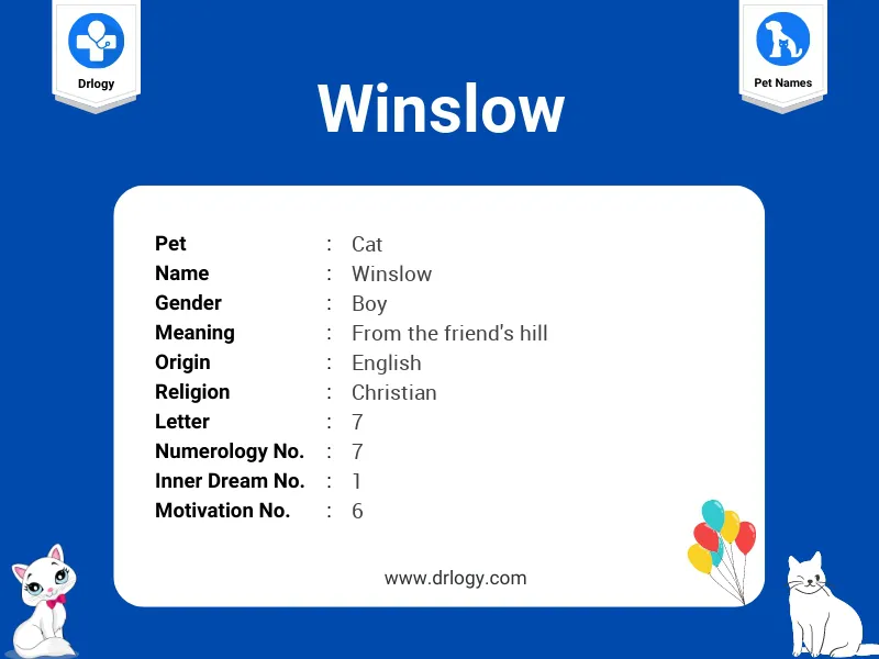 Winslow Name Meaning