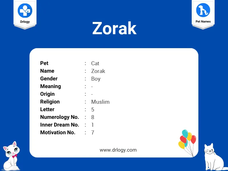 Zorak Name Meaning