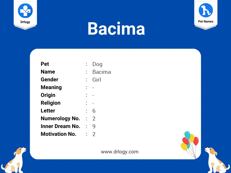 Bacima Name Meaning