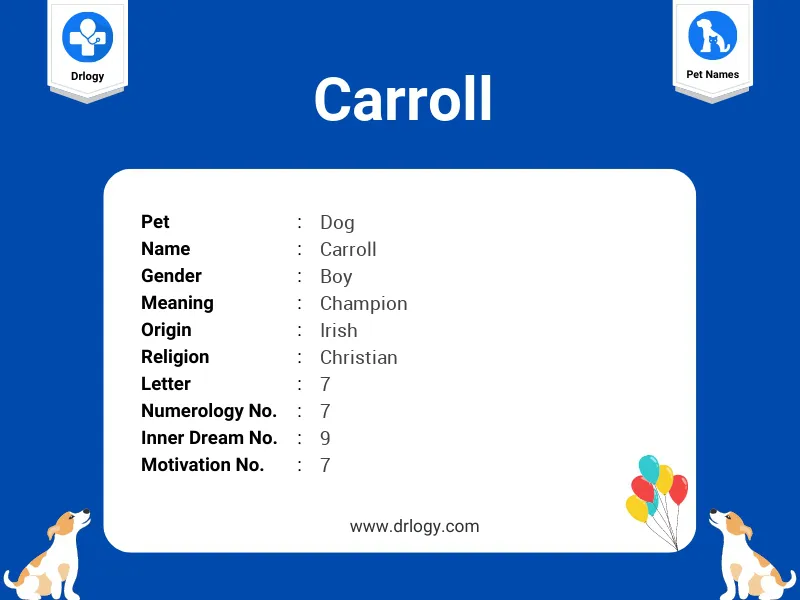 Carroll Name Meaning