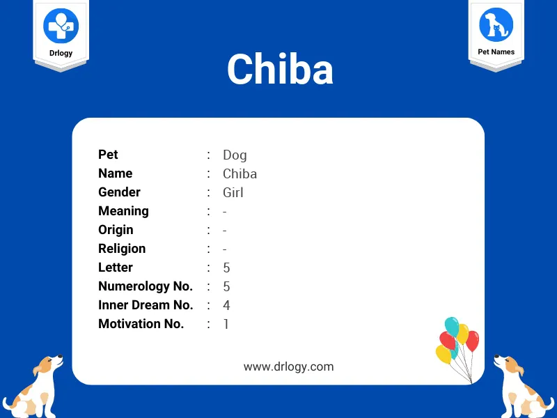 Chiba Name Meaning