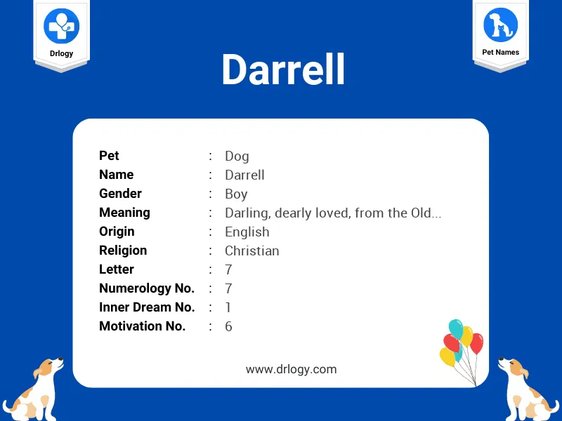 Darrell Name Meaning