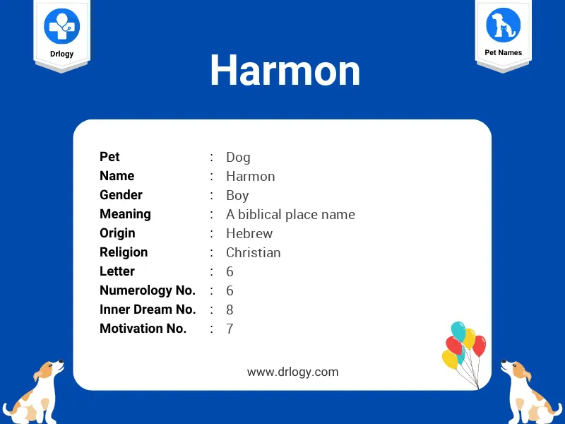 Harmon Name Meaning