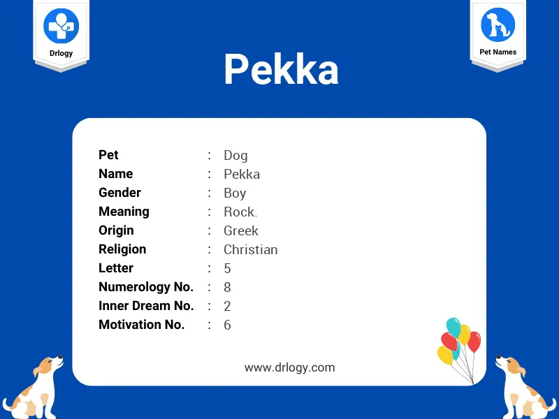 Pekka Name Meaning