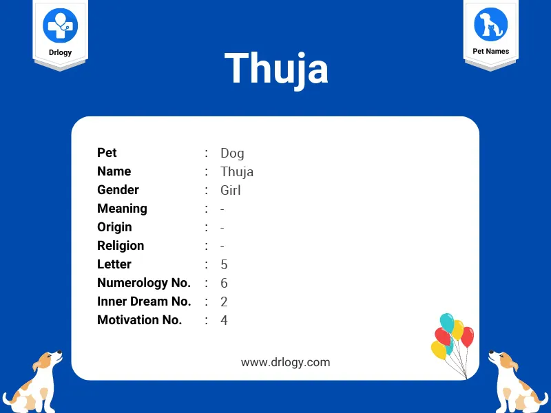 Thuja Name Meaning