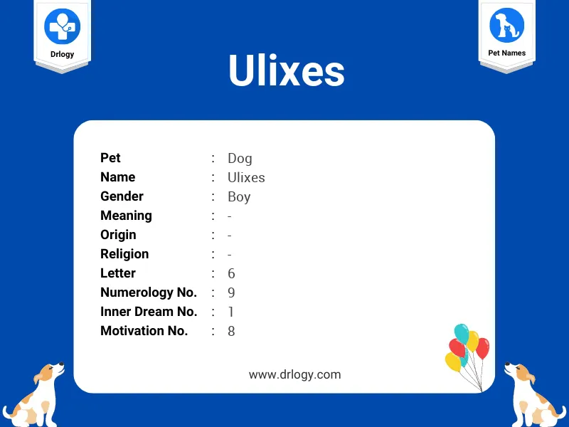 Ulixes Name Meaning