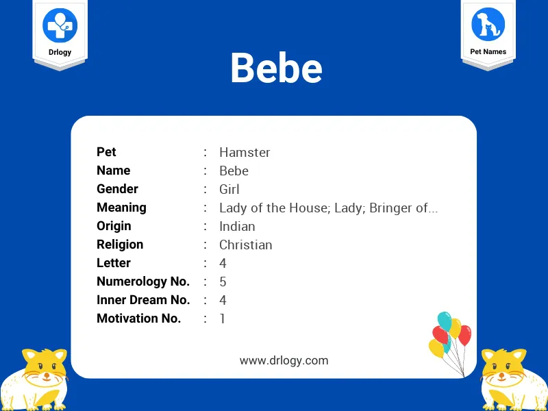 Bebe Name Meaning