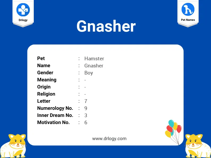 Gnasher Name Meaning