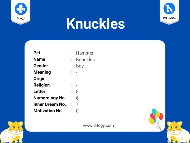 Knuckles Name Meaning