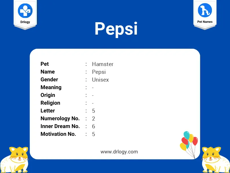 Pepsi Name Meaning
