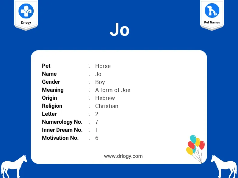 Jo Name Meaning