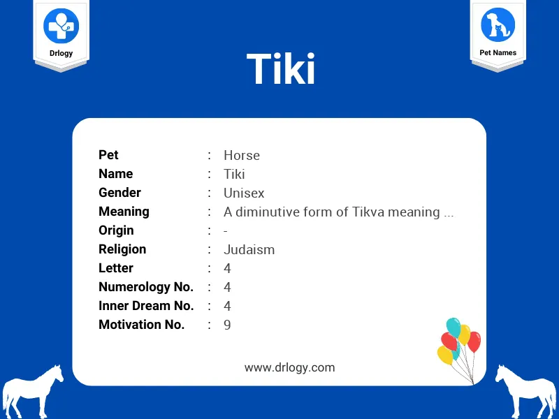 Tiki Name Meaning