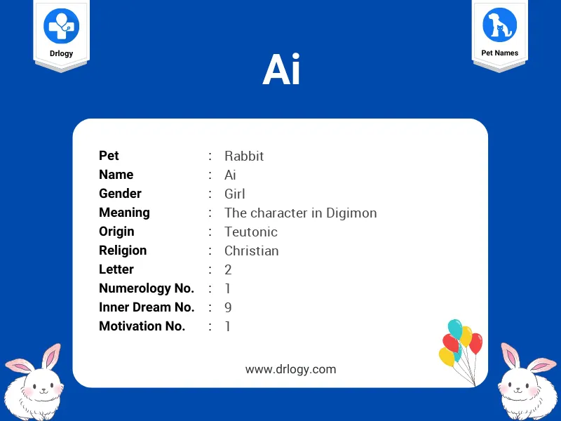 Ai Name Meaning