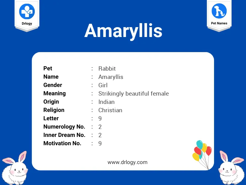 Amaryllis Name Meaning
