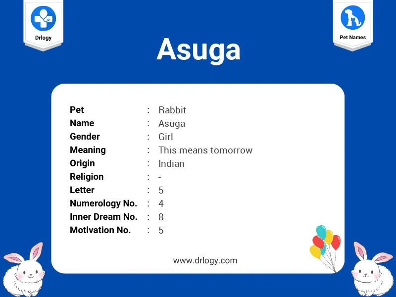 Asuga Name Meaning