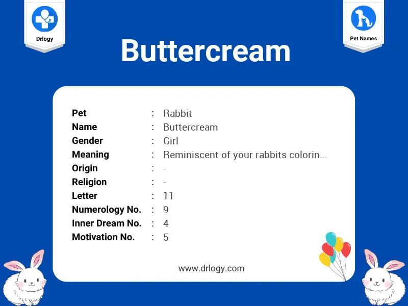 Buttercream Name Meaning