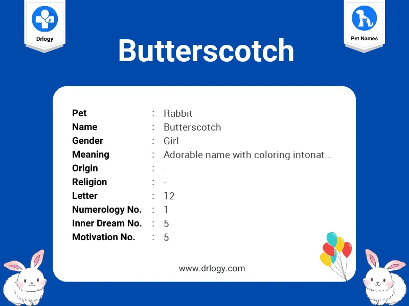 Butterscotch Name Meaning