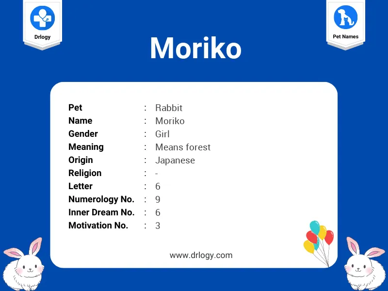 Moriko Name Meaning