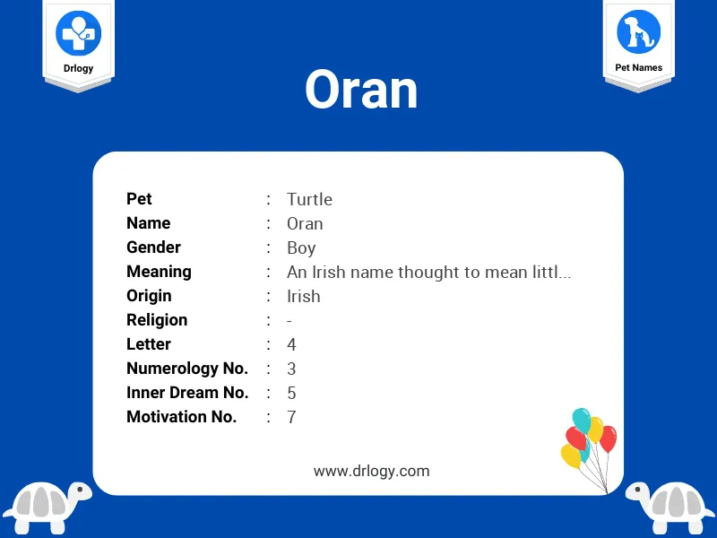 Oran Name Meaning