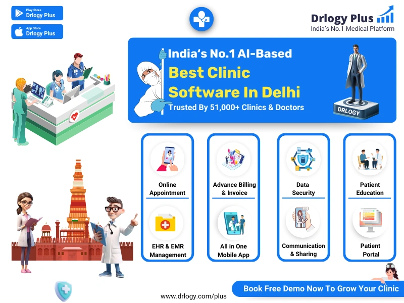 Clinic Software in New Delhi - Drlogy