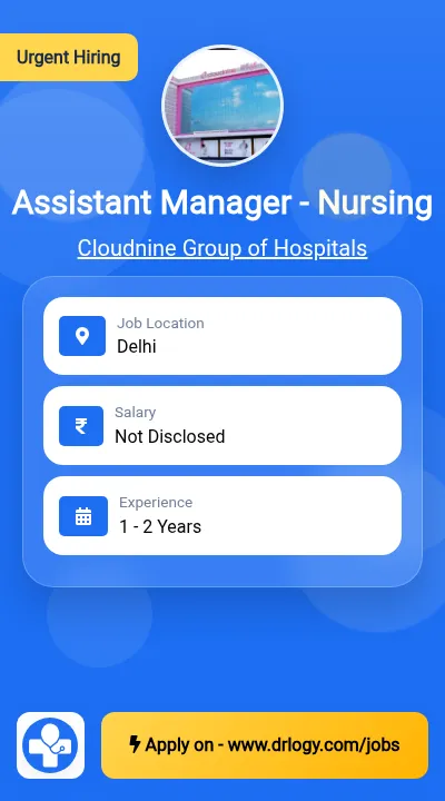 Assistant Manager - Nursing