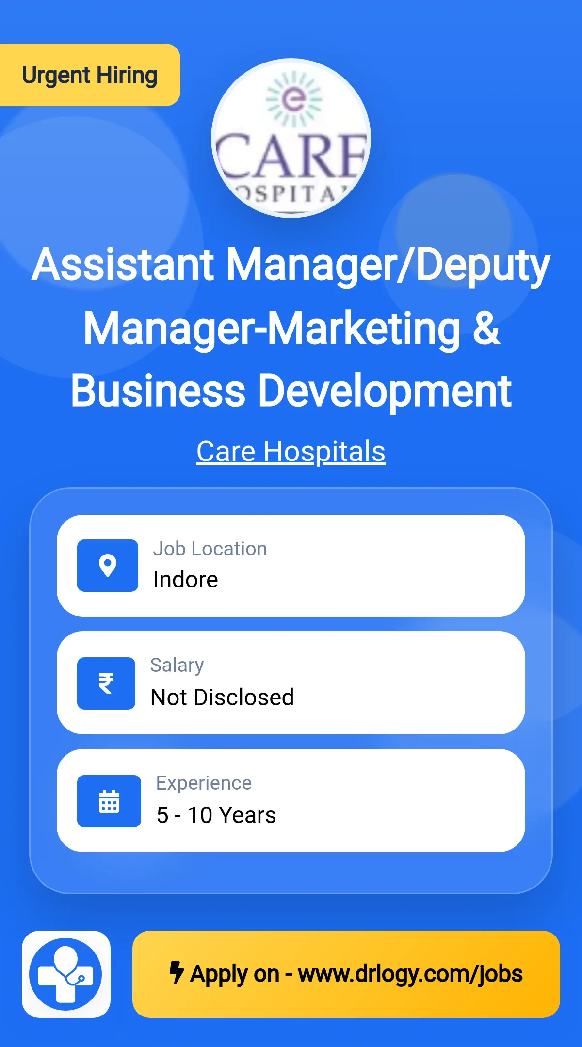 Assistant Manager/Deputy Manager-Marketing & Business Development
