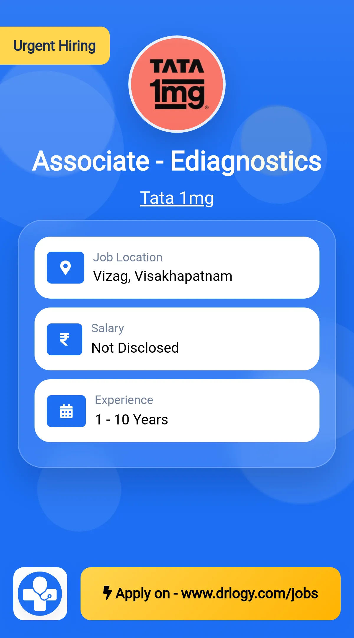 Associate - Ediagnostics