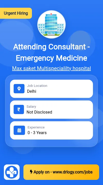 Attending Consultant - Emergency Medicine