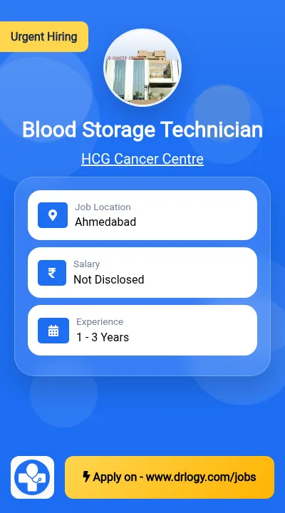 Blood Storage Technician