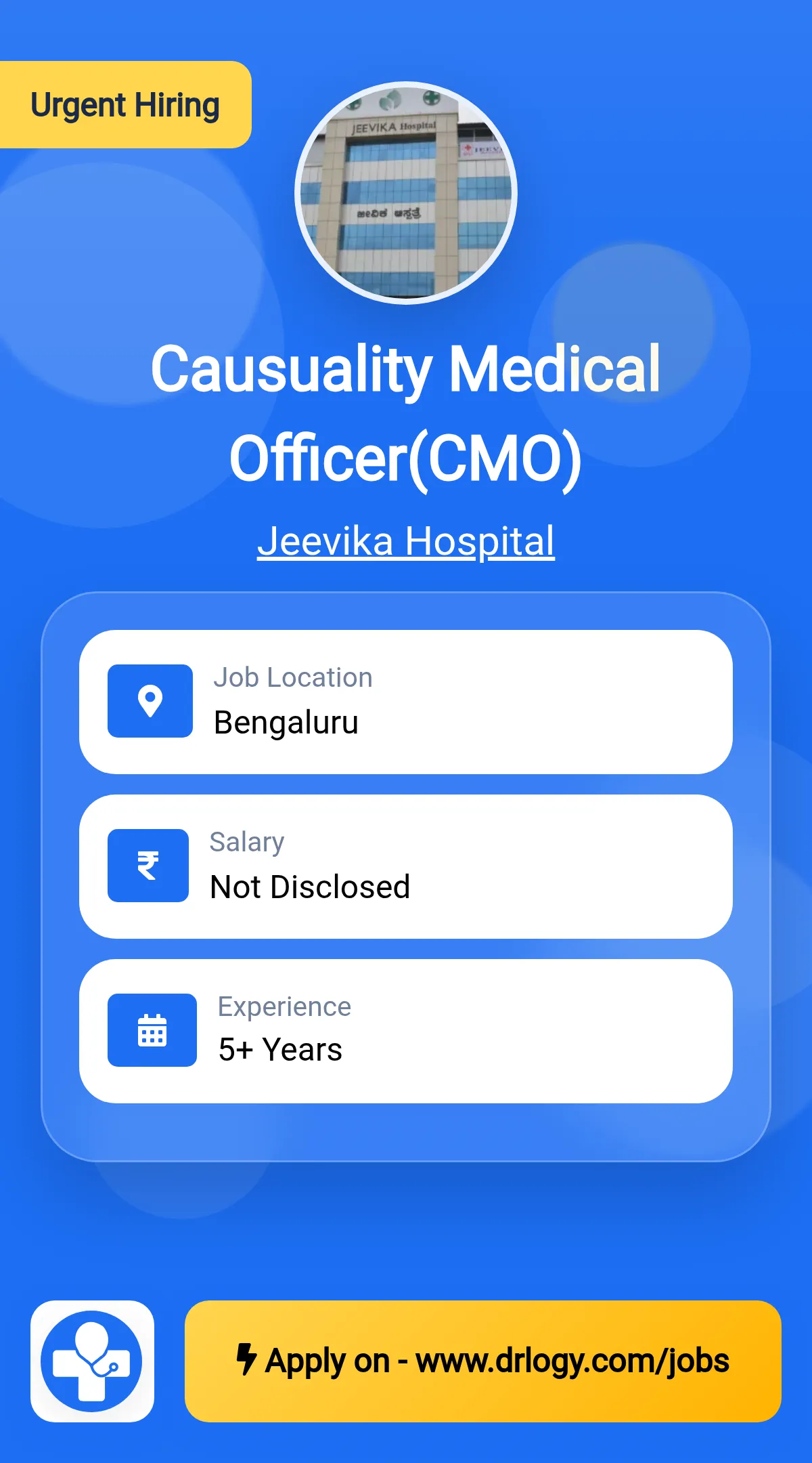 Causuality Medical Officer(CMO)