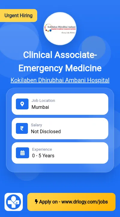 Clinical Associate- Emergency Medicine
