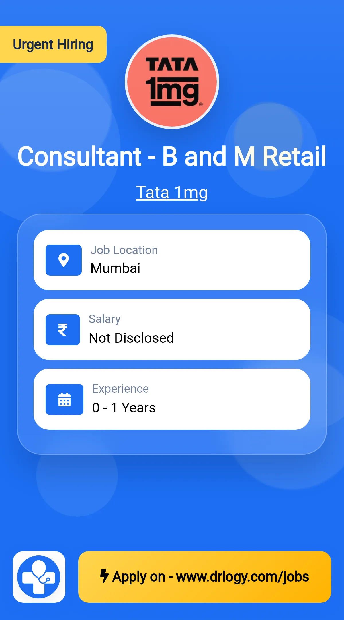 Consultant - B and M Retail