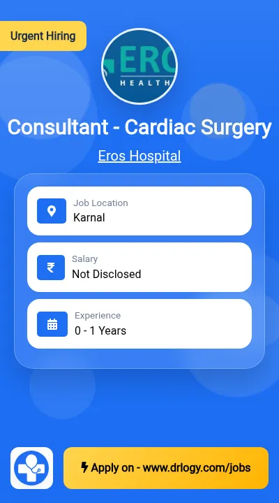 Consultant - Cardiac Surgery