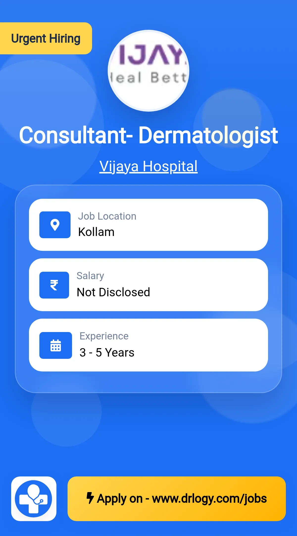 Consultant- Dermatologist