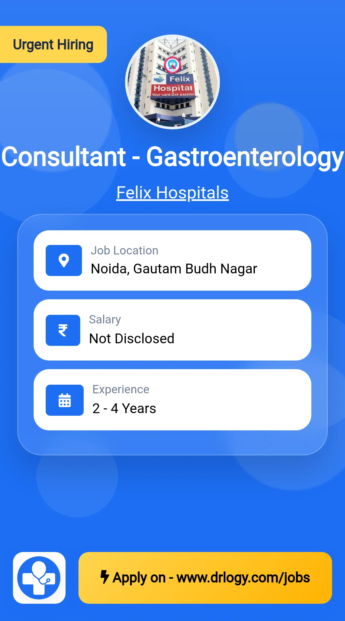 Consultant - Gastroenterology
